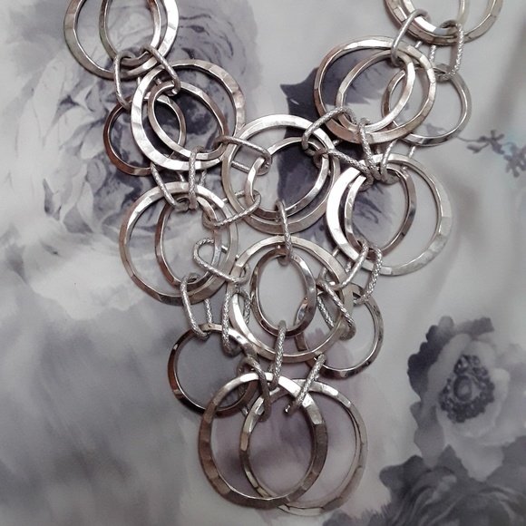 Chico's Jewelry - Chico's silver bib statement